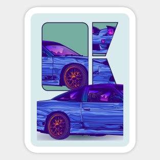 JDM Mazda RX7 Minimalist Sticker